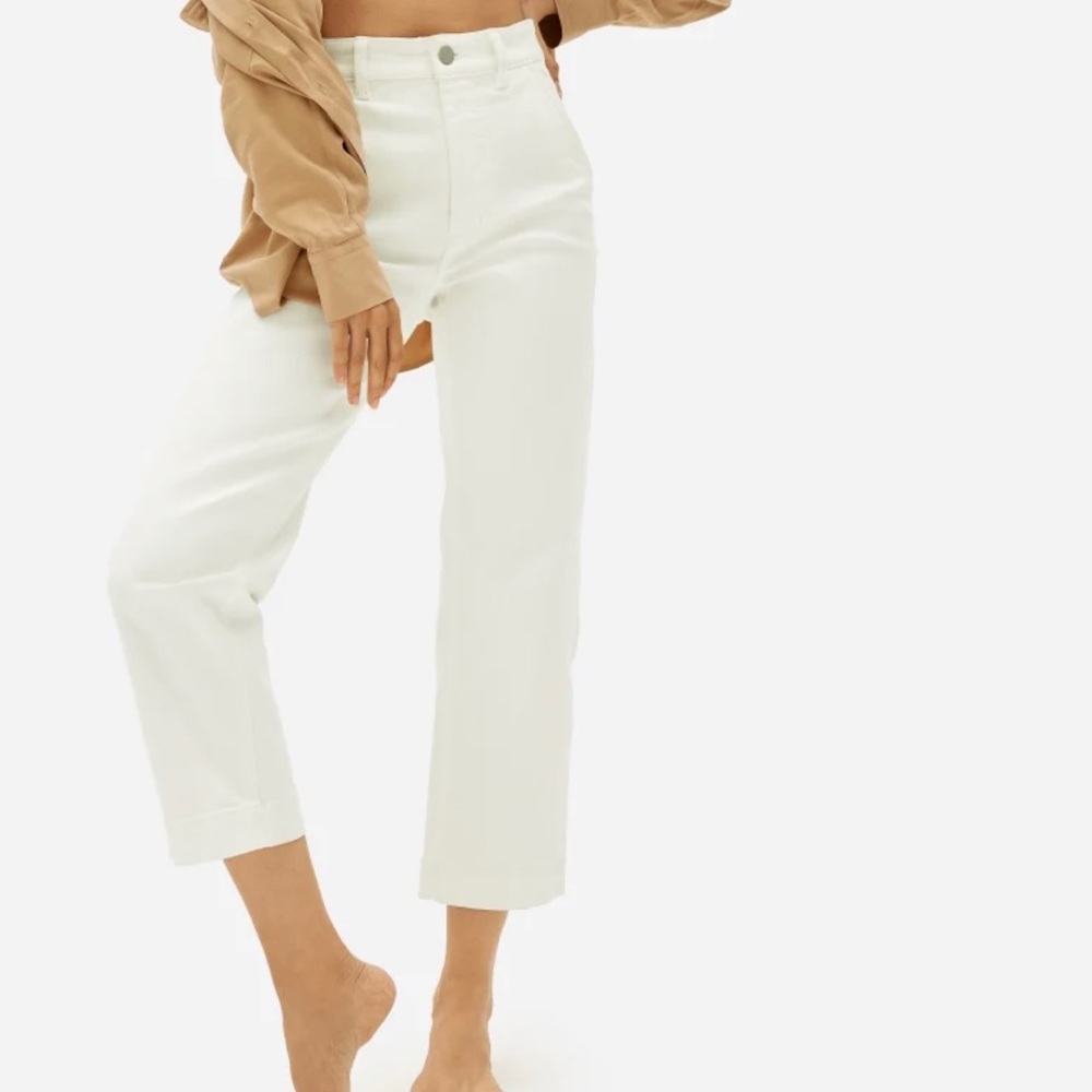 EVERLANE | Straight Leg Crop Stone 8